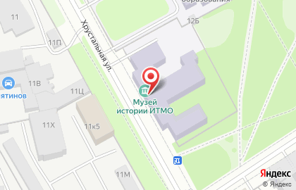 Национальный исследовательский университет информационных технологий, механики и оптики в Санкт-Петербурге на карте