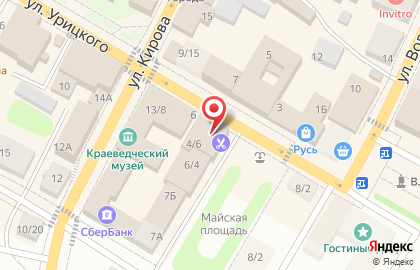 Магазин автозапчастей в Твери на карте