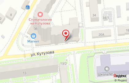 Салон Галерея красоты на улице Кутузова на карте