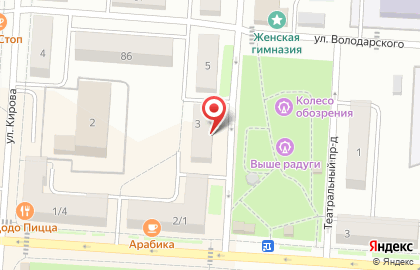 Триколор на карте