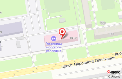 Спб. Морской Технический Колледж, Площадка # 1 на карте