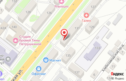 Аптека Оптима в Заводском районе на карте