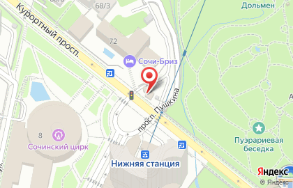 Магазин мясных полуфабрикатов Ермолинские полуфабрикаты на Курортном проспекте на карте