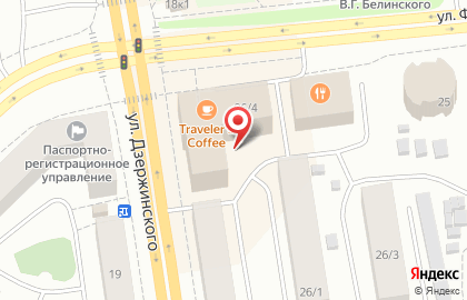 Группа компаний Федеральное Отраслевое Снабжение на улице Дзержинского на карте