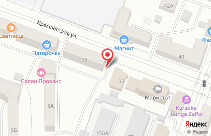 Стоматология Приоритет на Кремлевской улице на карте
