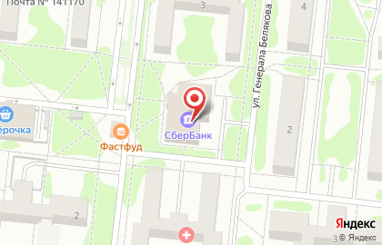 Верный на карте