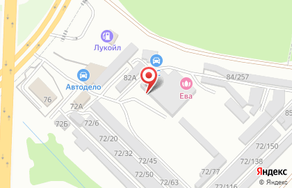 Автомастерская в Волгограде на карте