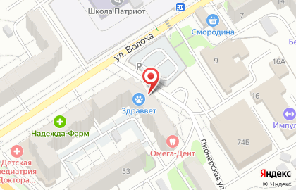 Парикмахерский салон Территория красоты на карте