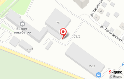 Автостоянка в Красноярске на карте