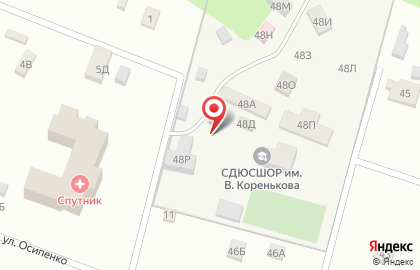 СДЮСШОР им. В. Коренькова на карте
