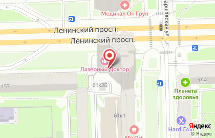 Салон керамической плитки Керамос на Варшавской улице на карте