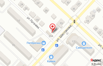 Йола-маркет на улице Шестакова, 31а в Волжске на карте