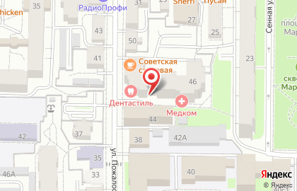 Мегапром на улице Пожалостина на карте