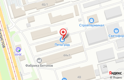 Компания по продаже извести в Железнодорожном районе на карте