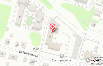 Отдельный батальон охраны и конвоирования подозреваемых и обвиняемых УМВД России по Тверской области на карте