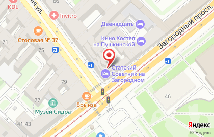 Туроператор "ПАРАДИЗ-ТУР" на карте