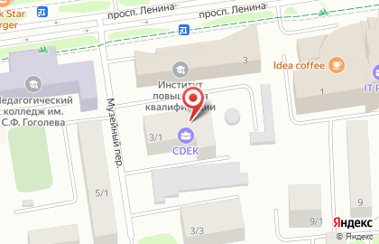 ГосДорСнаб на проспекте Ленина на карте