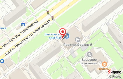 Аптека ФармКом на проспекте Ленинского Комсомола на карте