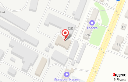 Управление механизации Тамбовагропромдорстрой на карте