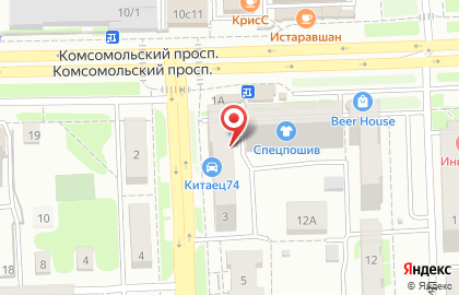 Аптека.ру на Краснознамённой улице на карте
