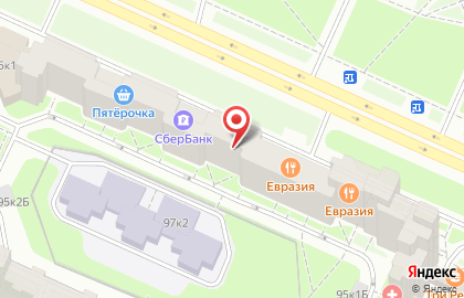 Медицинский центр Инфант на Ленинском проспекте на карте
