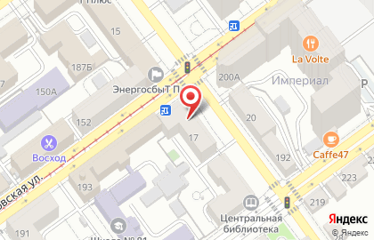 ОАО Банкомат, АКБ МОСОБЛБАНК на Галактионовской улице на карте