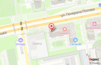 Студия цветов Flowers Merks в Ленинском районе на карте