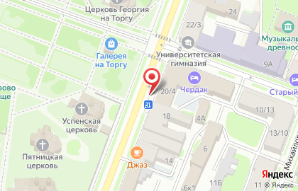 Центр загородного строительства на Большой Московской улице на карте