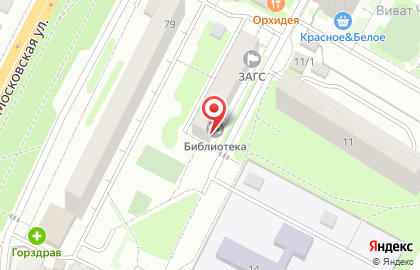 Централизованная библиотечная сеть городского округа Чехов на карте