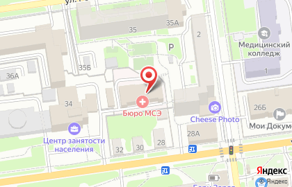 Многофункциональный центр в Туле на карте