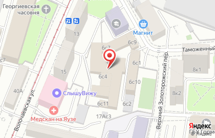 Интернет-магазин детских товаров 3d-prosto.ru в Таможенном проезде на карте