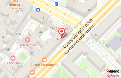 Бистро в Санкт-Петербурге на карте