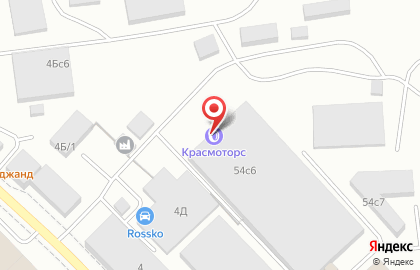 Автосервис KRASMOTORS на улице Мечникова на карте