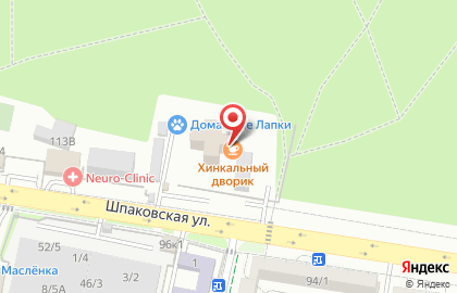 Гостинично-ресторанный комплекс Колиба на Шпаковской улице на карте