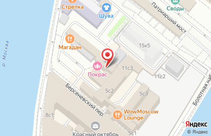 Йогурт Френзи на Берсеневской набережной на карте