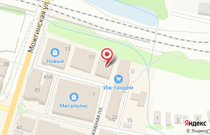 Магазин Мебель Белоруссии на Базарной площади на карте