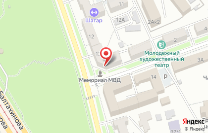 Частный детский сад Мультяшки на проспекте Победы на карте