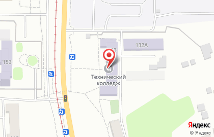Хабаровский технический колледж в Краснофлотском районе на карте