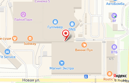 Банкомат Банк Финсервис в Промышленном районе на карте