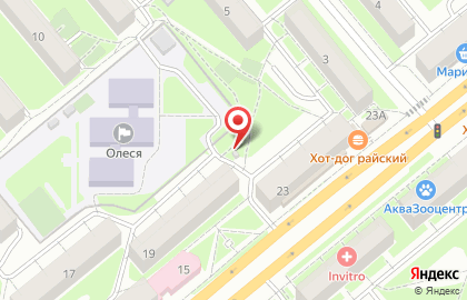 Киоск по ремонту обуви на проспекте Дзержинского на карте