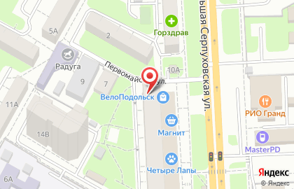 Магазин дверей в Москве на карте