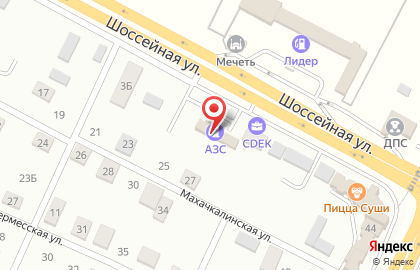 АЗСс на карте