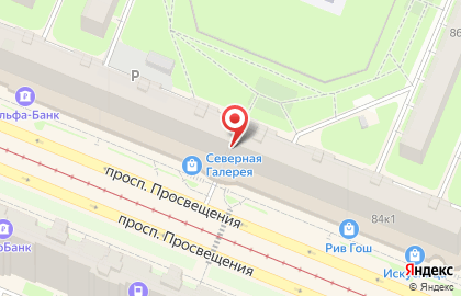 Перланта Текстиль на улице Просвещения на карте