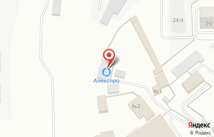 Алекспро на карте