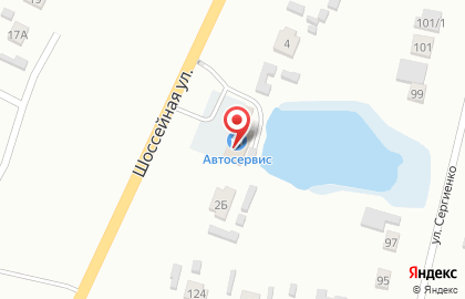 Автосервис в Новосибирске на карте