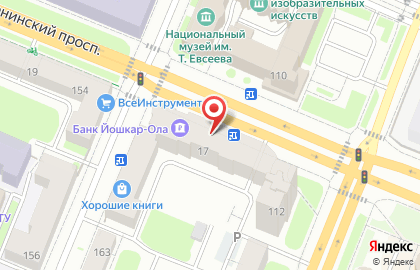 Магазин Красное & Белое в Йошкар-Оле на карте