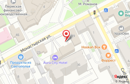 Гипермаркет фейерверков, ИП Комаров П.В. на Монастырской улице на карте