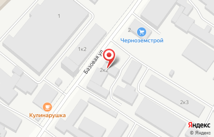 Производственно-торговая компания Окна Черноземья на Базовой улице на карте