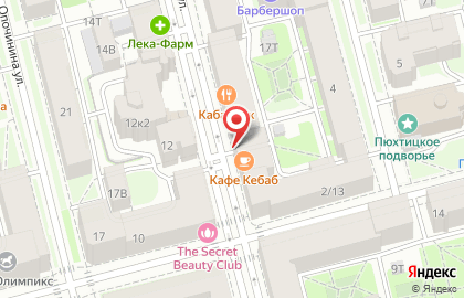 Паб Кебаб в Василеостровском районе на карте