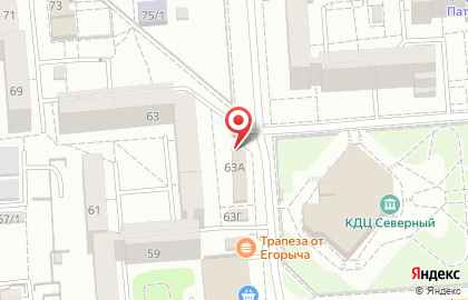 Продуктовый магазин на ул. Владимира Невского, 63а на карте